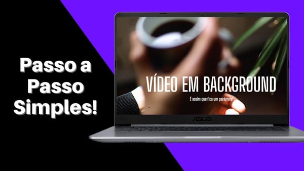 Como Adicionar um Video em Background usando HTML e CSS